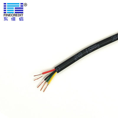 Polyvinyl Chloride Flexible Power Cord , H03VV-F 3g 0.75 MM2 Cable