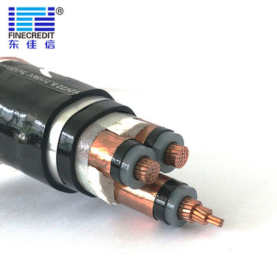 35mm PVC YJV22 Medium Voltage Power Cable Steel Tape Armoured