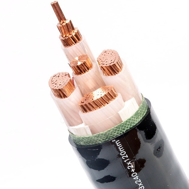 Safe Reliable Electrical Low Smoke Zero Halogen Cable LSZH N2X2Y 10mm2 Class 2