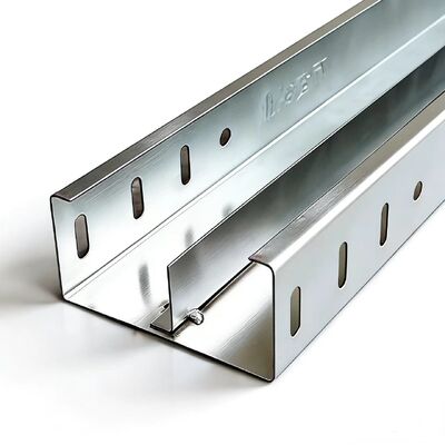 Prezzo buono Powder coated  Built-in partitions Partitioned Cable Tray in linea