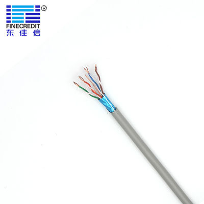 Prezzo buono Doppio rivestimento di PVC schermato del conduttore di Lan Cable OFC di Ethernet di Cat6 8C in linea