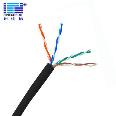 Prezzo buono 305M di rame 4 paia di 24Awg UTP Cat5E del cavo Indooor della rete usano HSYV in linea