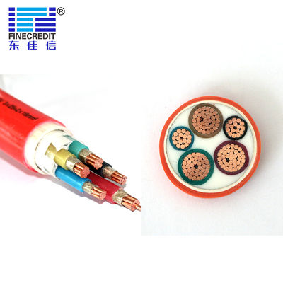 Qualità Cavo dati multipolare antincendio 3×25+1×16MM2 LSZH 600/1000V DJXcable con protezione antincendio fabbrica